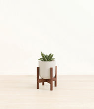 Load image into Gallery viewer, Natural Bamboo stand:walnut