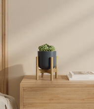 Load image into Gallery viewer, Iron Gray stand:bamboo