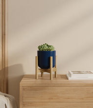 Load image into Gallery viewer, Twilight Blue stand:bamboo