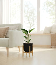 Load image into Gallery viewer, Stone Black stand:bamboo