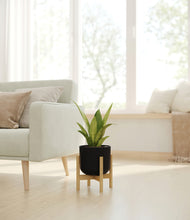 Load image into Gallery viewer, Stone Black stand:bamboo