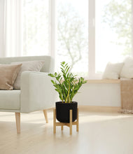 Load image into Gallery viewer, Stone Black stand:bamboo