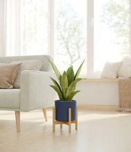 Load image into Gallery viewer, Deep Navy stand:bamboo