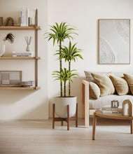 Load image into Gallery viewer, Natural Bamboo stand:walnut
