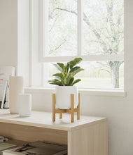 Load image into Gallery viewer, White stand:bamboo
