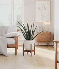 Load image into Gallery viewer, Natural Bamboo stand:walnut
