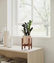 Load image into Gallery viewer, Glossy Pink stand:walnut
