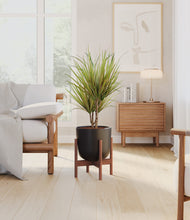 Load image into Gallery viewer, Stone Black stand:walnut
