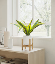 Load image into Gallery viewer, White stand:bamboo
