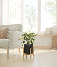 Load image into Gallery viewer, Black stand:bamboo
