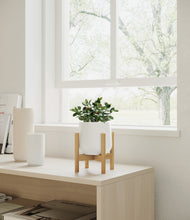 Load image into Gallery viewer, White stand:bamboo
