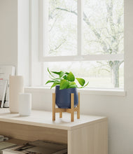Load image into Gallery viewer, Deep Navy stand:bamboo
