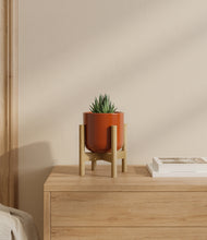 Load image into Gallery viewer, Glossy Red stand:bamboo
