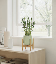 Load image into Gallery viewer, Turquoise stand:bamboo
