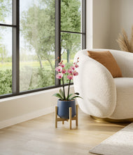 Load image into Gallery viewer, Deep Navy stand:bamboo
