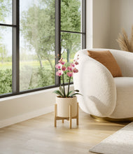 Load image into Gallery viewer, Cream stand:bamboo
