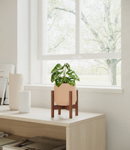 Load image into Gallery viewer, Gentle Pink stand:walnut
