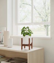 Load image into Gallery viewer, White stand:walnut
