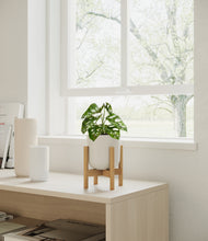 Load image into Gallery viewer, Natural Bamboo stand:bamboo
