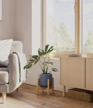 Load image into Gallery viewer, Deep Navy stand:bamboo
