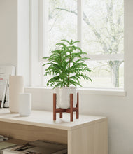 Load image into Gallery viewer, Hammered Ivory stand:walnut
