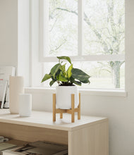 Load image into Gallery viewer, White stand:bamboo
