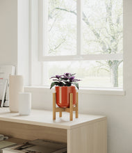 Load image into Gallery viewer, Glossy Red stand:bamboo
