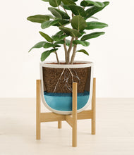 Load image into Gallery viewer, Natural Bamboo stand:bamboo
