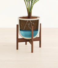 Load image into Gallery viewer, Natural Bamboo stand:walnut
