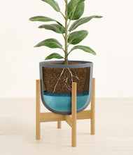 Load image into Gallery viewer, Iron Gray stand:bamboo
