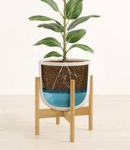 Load image into Gallery viewer, Natural Bamboo stand:bamboo
