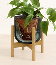 Load image into Gallery viewer, Stone Black stand:bamboo
