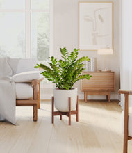 Load image into Gallery viewer, Natural Bamboo stand:walnut
