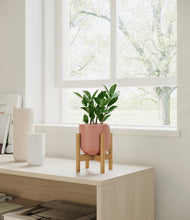 Load image into Gallery viewer, Striped Rose Pink stand:bamboo
