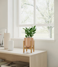 Load image into Gallery viewer, Glossy Pink stand:bamboo
