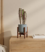 Load image into Gallery viewer, Misty Blue stand:bamboo
