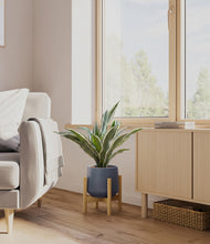 Load image into Gallery viewer, Deep Navy stand:bamboo
