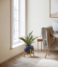 Load image into Gallery viewer, Deep Navy stand:bamboo
