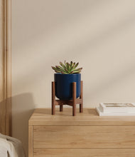 Load image into Gallery viewer, Twilight Blue stand:walnut
