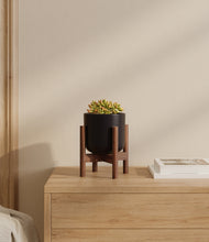 Load image into Gallery viewer, Stone Black stand:walnut
