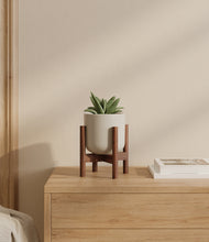 Load image into Gallery viewer, Cotton White stand:walnut
