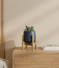 Load image into Gallery viewer, Deep Navy stand:bamboo
